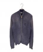 DIESELディーゼル）の古着「ドライバーズニット」｜ネイビー