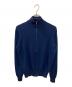 FILIPPO DE LAURENTIIS（フィリッポ・デ・ローレンティス）の古着「カシミヤ混ウールニットジャケット」｜ブルー
