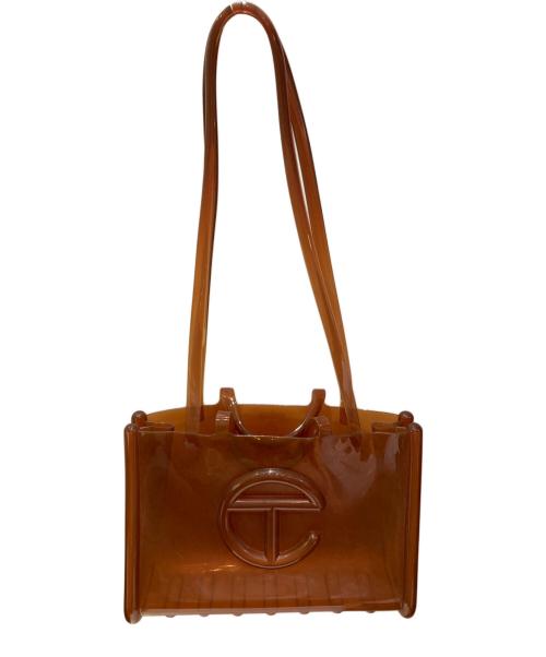 melissa（メリッサ）melissa (メリッサ) TELFAR (テルファー) スモール ジェリー ショッパー クリア ブラウンの古着・服飾アイテム