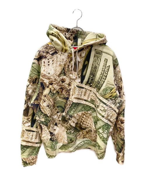 SUPREME（シュプリーム）SUPREME (シュプリーム) Bling Hooded Sweatshirt マルチカラー サイズ:Mの古着・服飾アイテム
