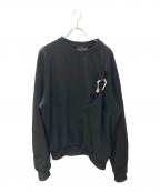 HELIOT EMILヘリオットエミル）の古着「Morphedスウェットシャツ」｜ブラック