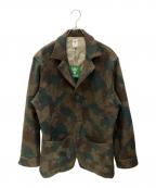 South2 West8サウスツー ウエストエイト）の古着「アニマルカモペンジャケット」｜オリーブ