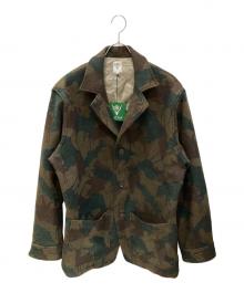 South2 West8（サウスツー ウエストエイト）の古着「アニマルカモペンジャケット」｜オリーブ