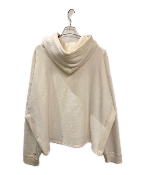 sillage（シアージ）Sillage (シアージ) ロゴビッグパーカー ベージュ サイズ:FREEの古着・服飾アイテム