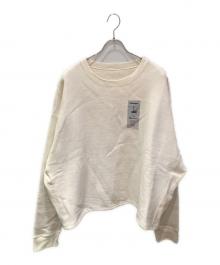 sillage（シアージ）の古着「ワイドスウェットシャツ」｜ベージュ
