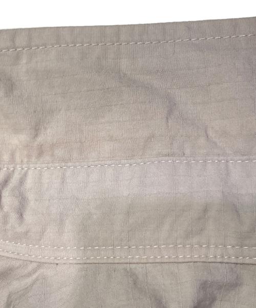 sillage（シアージ）sillage (シアージ) リップストップビッグシャツ ベージュ サイズ:FREEの古着・服飾アイテム