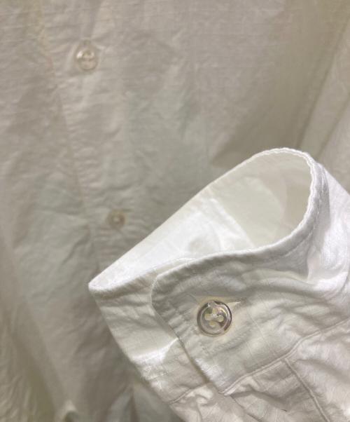 sillage（シアージ）sillage (シアージ) CATTA (カッタ) リップストップオーバーシャツ ホワイト サイズ:FREEの古着・服飾アイテム