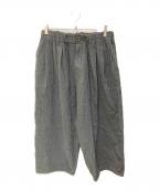 sillageシアージ）の古着「ドローコードサーキュラーパンツ」｜グレー