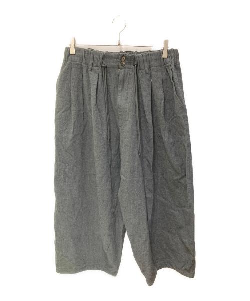 sillage（シアージ）sillage (シアージ) ドローコードサーキュラーパンツ グレー サイズ:FREEの古着・服飾アイテム