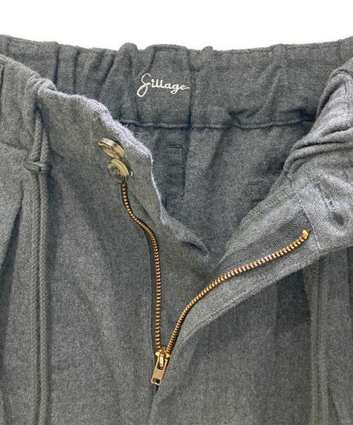 sillage（シアージ）sillage (シアージ) ドローコードサーキュラーパンツ グレー サイズ:FREEの古着・服飾アイテム