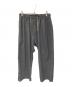 sillage（シアージ）の古着「ドロストウールサーキュラーパンツパンツ」｜グレー