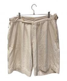 NIGEL CABOURN×ORIGINAL MADRAS TRADING COMPANY（ナイジェルケーボン）の古着「オフィサーズショーツ」｜ベージュ