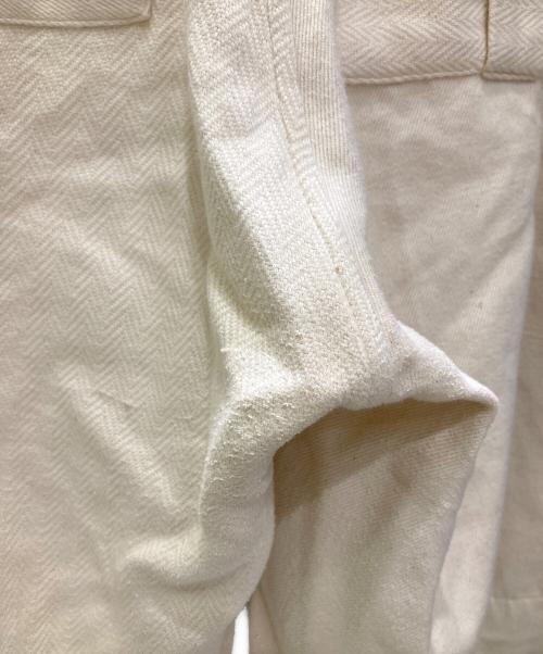 NIGEL CABOURN（ナイジェルケーボン）NIGEL CABOURN (ナイジェルケーボン) ORIGINAL MADRAS TRADING COMPANY オフィサーズショーツ ベージュ サイズ:XLの古着・服飾アイテム