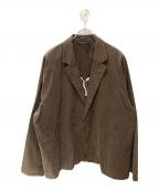 sillage×BAEMA T BOAシアージ×バエマ ティー ボア）の古着「ビートル刺繍モールスキンジャケット」｜ブラウン