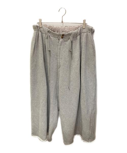 sillage（シアージ）sillage (シアージ) スウェットサーキュラーパンツ グレー サイズ:FREEの古着・服飾アイテム
