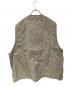 sillage (シアージ) コットンリネンベスト ベージュ サイズ:FREE：13000円