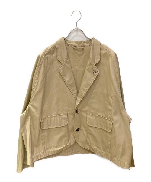 sillage（シアージ）sillage (シアージ) ボックスワイドショ-トジャケット ベージュ サイズ:FREEの古着・服飾アイテム