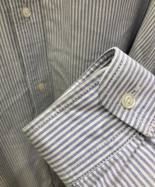 sillage（シアージ）sillage (シアージ) ストライプオーバーサイズオックスシャツ ブルー×ホワイト サイズ:FREEの古着・服飾アイテム