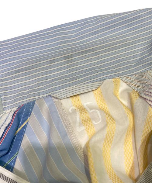 sillage（シアージ）sillage (シアージ) No25再構築ストライプシャツジャケット ホワイト サイズ:不明(実寸サイズをご確認ください)の古着・服飾アイテム