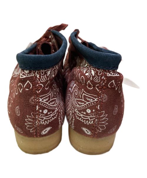 CLARKS（クラークス）CLARKS (クラークス) ペイズリーワラビーシューズ ブラウン サイズ:27.5cmの古着・服飾アイテム