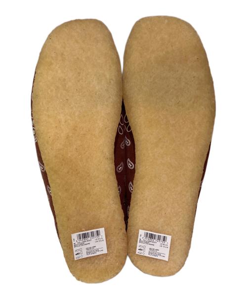 CLARKS（クラークス）CLARKS (クラークス) ペイズリーワラビーシューズ ブラウン サイズ:27.5cmの古着・服飾アイテム