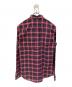 DIOR HOMME (ディオール オム) チェックシャツ ネイビー×レッド サイズ:37：12000円