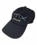 SAINT MICHAELセントマイケル）の古着「SMX6パネルキャップ」｜ブラック