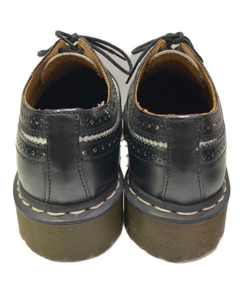Dr.Martens（ドクターマーチン）Dr.Martens (ドクターマーチン) グローブシューズ ブラック×ホワイト サイズ:UK6の古着・服飾アイテム