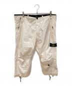 STONE ISLANDストーンアイランド）の古着「クロップドカーゴパンツ」｜ホワイト