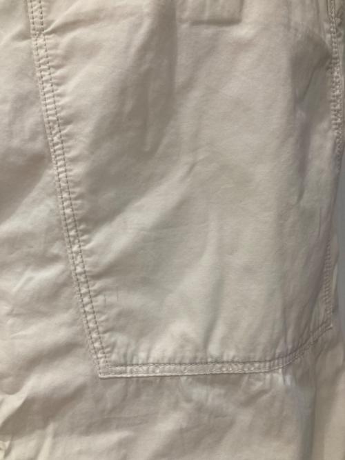 STONE ISLAND（ストーンアイランド）STONE ISLAND (ストーンアイランド) クロップドカーゴパンツ ホワイト サイズ:38の古着・服飾アイテム