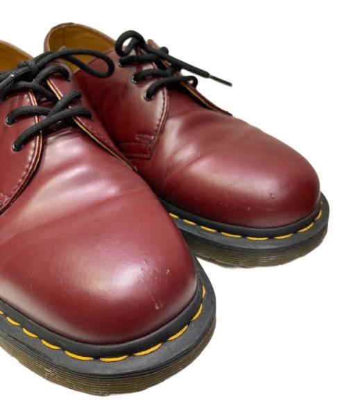 Dr.Martens（ドクターマーチン）Dr.Martens (ドクターマーチン) 3ホールシューズ ボルドー サイズ:8の古着・服飾アイテム