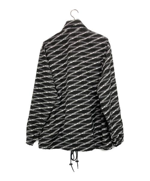 BALENCIAGA（バレンシアガ）BALENCIAGA (バレンシアガ) ロゴ総柄ナイロンジャケット ブラック サイズ:44の古着・服飾アイテム