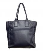 LANVINランバン）の古着「レザートートバッグ」｜ネイビー