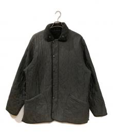 Barbour（バブアー）の古着「MICROFIBRE POLARQUILT LONG」｜ブラック