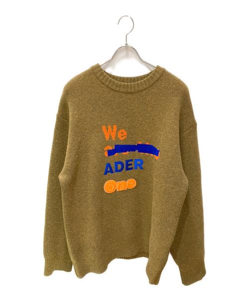 ADER error（アーダーエラー）ADER error (アーダーエラー) ニット ブラウン サイズ:A2の古着・服飾アイテム