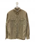 GOODENOUGH）の古着「バックロゴシャツ」｜ブラウン