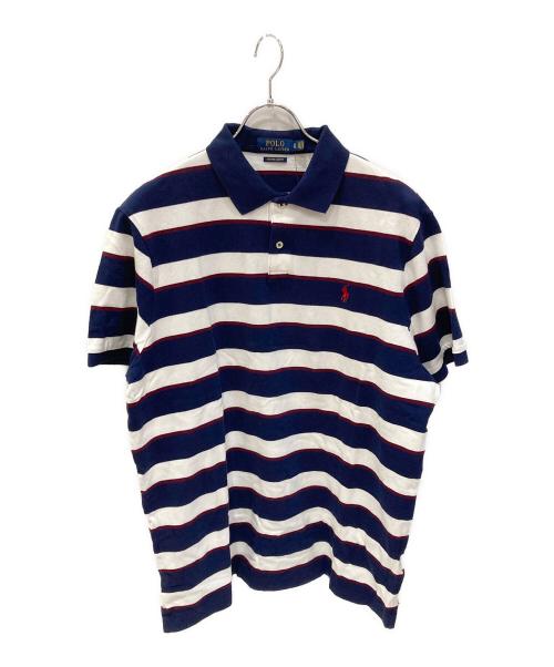 POLO RALPH LAUREN（ポロ・ラルフローレン）POLO RALPH LAUREN (ポロ・ラルフローレン) ポロシャツ ネイビー サイズ:XLの古着・服飾アイテム