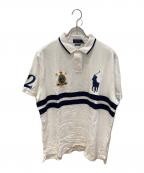 POLO RALPH LAURENポロ・ラルフローレン）の古着「ポロシャツ」｜ホワイト