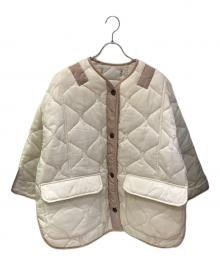 The Frankie shop（フランキーショップ）の古着「キルティングジャケット」｜ホワイト