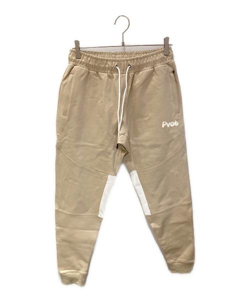 PVOT（ピボット）PVOT (ピボット) スウェットジョガーパンツ ベージュ サイズ:Mの古着・服飾アイテム