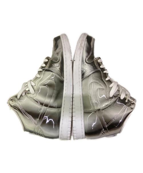 NIKE（ナイキ）NIKE (ナイキ) CLOT (クロット) ハイカットスニーカー グレー サイズ:27cmの古着・服飾アイテム