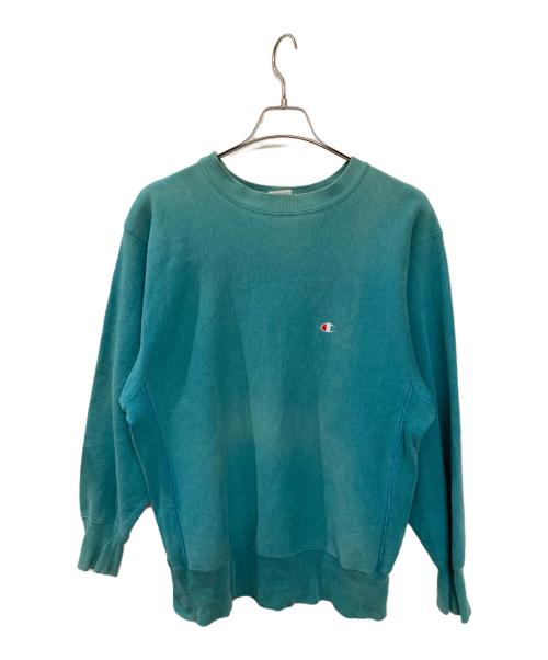 Champion REVERSE WEAVE（チャンピオン リバース ウィーブ）Champion REVERSE WEAVE (チャンピオン リバース ウィーブ) 90's リバースウィーブスウェット ブルー サイズ:Lの古着・服飾アイテム