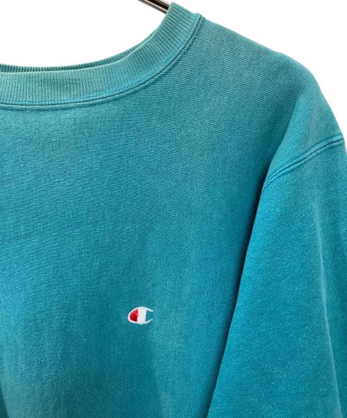Champion REVERSE WEAVE（チャンピオン リバース ウィーブ）Champion REVERSE WEAVE (チャンピオン リバース ウィーブ) 90's リバースウィーブスウェット ブルー サイズ:Lの古着・服飾アイテム