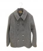 BUZZ RICKSON'Sバズリクソンズ）の古着「26ozウールメルトンPコート」｜グレー