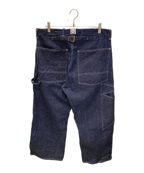 JOHN GLUCKOW（ジョン グラッコー）JOHN GLUCKOW (ジョン グラッコー) シンチバックデニムペインターパンツ インディゴ サイズ:36の古着・服飾アイテム