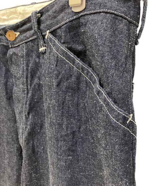 JOHN GLUCKOW（ジョン グラッコー）JOHN GLUCKOW (ジョン グラッコー) シンチバックデニムペインターパンツ インディゴ サイズ:36の古着・服飾アイテム
