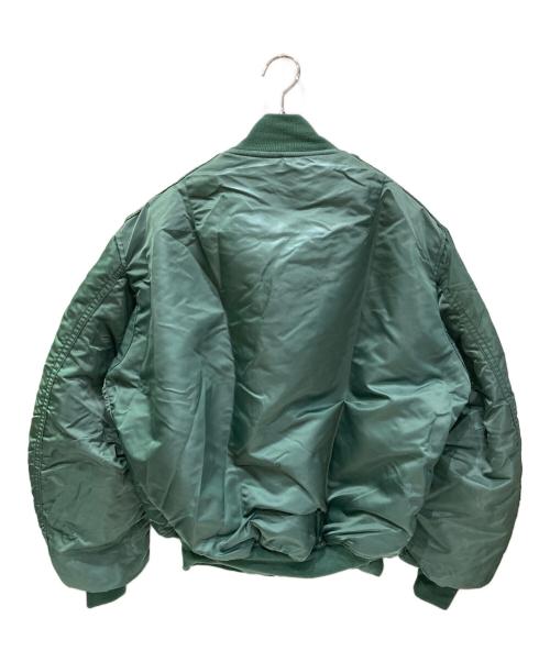 GREENBRIER IND.INC（グリーンブライヤー インダストリーズ）GREENBRIER IND.INC (グリーンブライヤー インダストリーズ) MA-1フライトジャケット グリーン サイズ:Lの古着・服飾アイテム