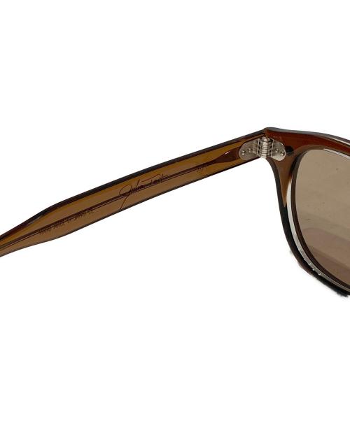 julius tart optical（ジュリアス タート オプティカル）julius tart optical (ジュリアス タート オプティカル) サングラス ブラウン サイズ:48-24の古着・服飾アイテム