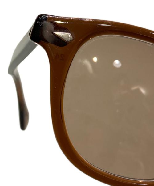 julius tart optical（ジュリアス タート オプティカル）julius tart optical (ジュリアス タート オプティカル) サングラス ブラウン サイズ:48-24の古着・服飾アイテム