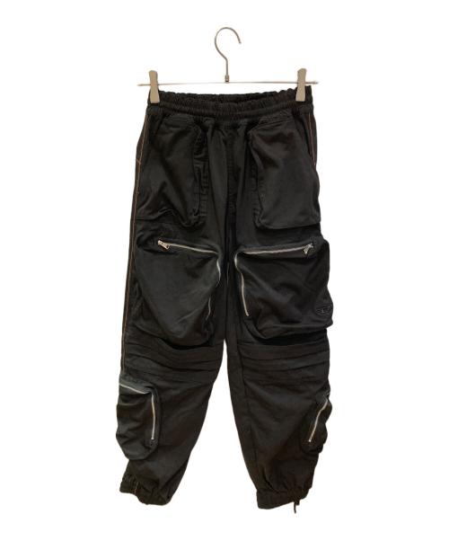 DIESEL（ディーゼル）DIESEL (ディーゼル) P-MIRTA-NLカーゴパンツ ブラック サイズ:XSの古着・服飾アイテム